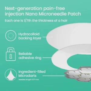 Oveallgo® Magnesium MicroPin Target & Clear Wart Removal Patch