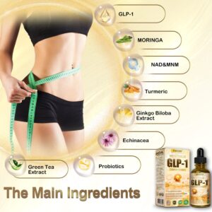 TOOYES® GLP-1 Slimming & Health Boost Drops Food-grade fat burner