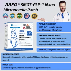 Nano Μicroneedle Patch with SΜGT-G L P 1