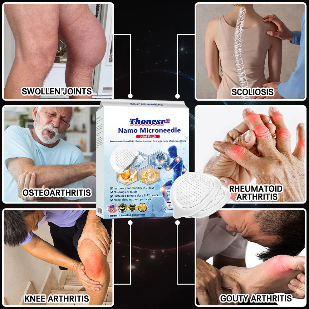 Thonesr® Nano-microneedle joint patch 2 Thonesr® Nano-microneedle joint patch