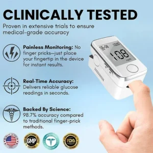 [Expert Measurements] - LaoziK™ Advanced Non-Invasive Blood Glucose Monitor - 99.9% Accuracy + Exclusive Gift ✅TGA Certification