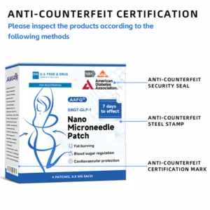 Nano Μicroneedle Patch with SΜGT-G L P 1