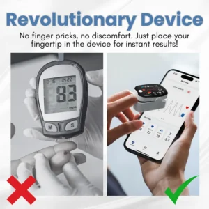 NESLEMY™ Advanced Laser Glucose Monitor – No Pricks, 99.9% Accuracy!