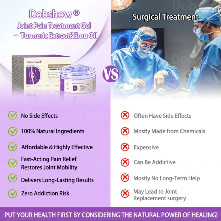 Dobshow® Joint Pain Treatment Gel – Turmeric Extract&Emu Oil 4 Dobshow® Joint Pain Treatment Gel – Turmeric Extract&Emu Oil