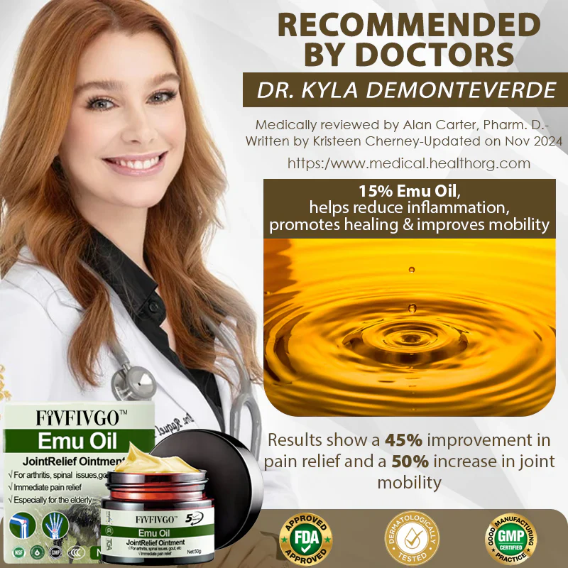Fivfivgo™ Emu Oil JointRelief Ointment 5 Fivfivgo™ Emu Oil JointRelief Ointment