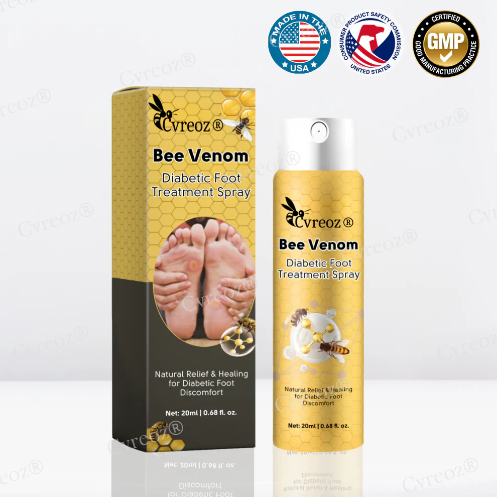 Cvreoz® Bee Venom Diabetic Foot Treatment Spray 1 Cvreoz® Bee Venom Diabetic Foot Treatment Spray