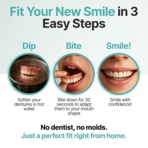 TrueEase™ Custom-Fit Functional Dentures