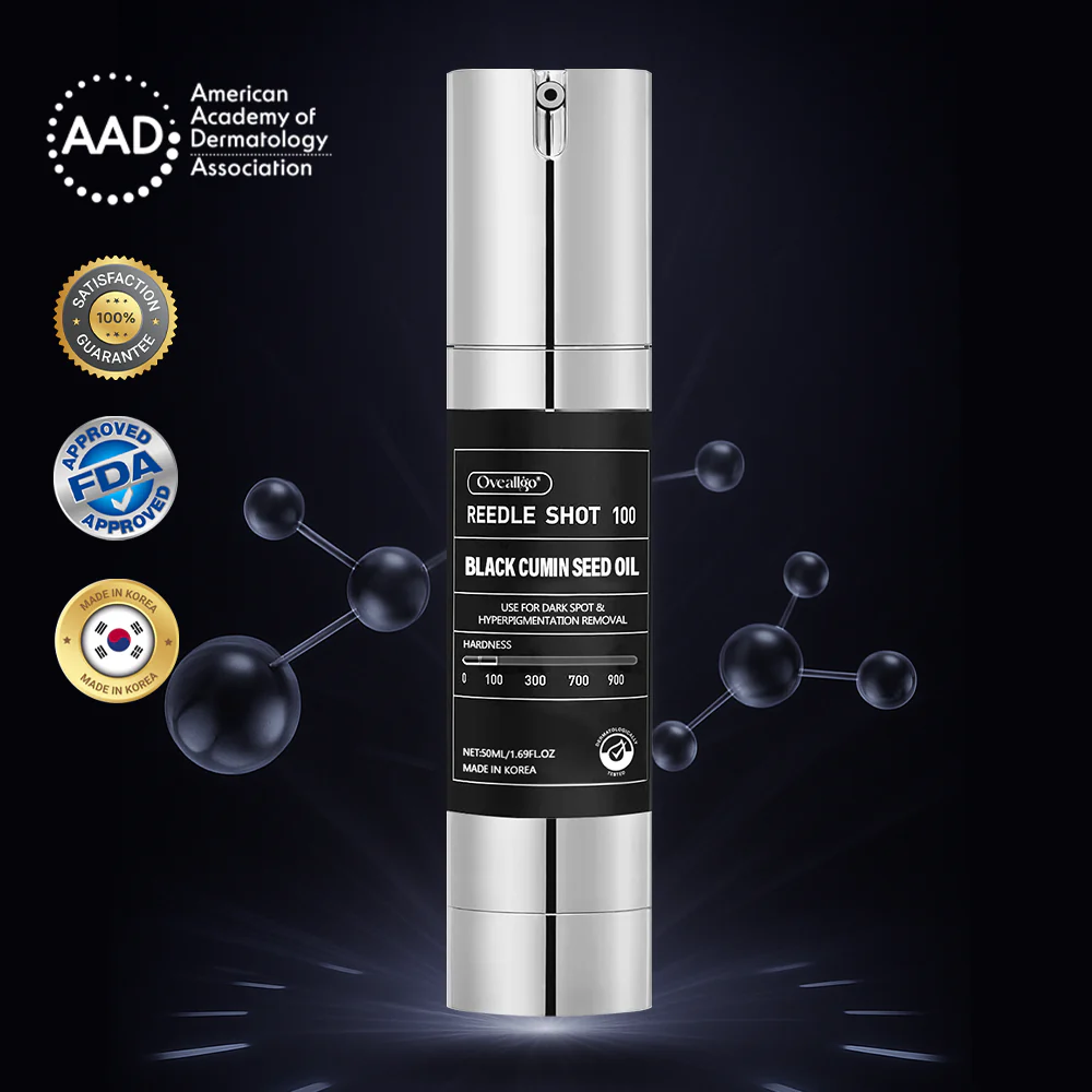 Oveallgo® Korean HerbErase Reedle Shot 100 Black Cumin Seed Oil Dark Spot Corrector Serum 1 Oveallgo® Korean HerbErase Reedle Shot 100 Black Cumin Seed Oil Dark Spot Corrector Serum