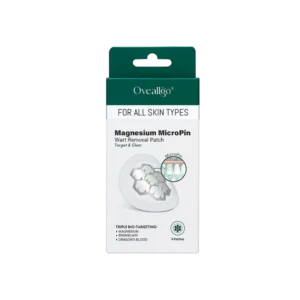 Oveallgo® Magnesium MicroPin Target & Clear Wart Removal Patch