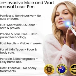 Bikenda® EXTRA Non-Invasive Mole and Wart Removal Laser Pen 14 Bikenda® EXTRA Non-Invasive Mole and Wart Removal Laser Pen