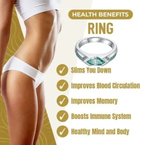 Histone Magnetic Moissanite Diamond Ring
