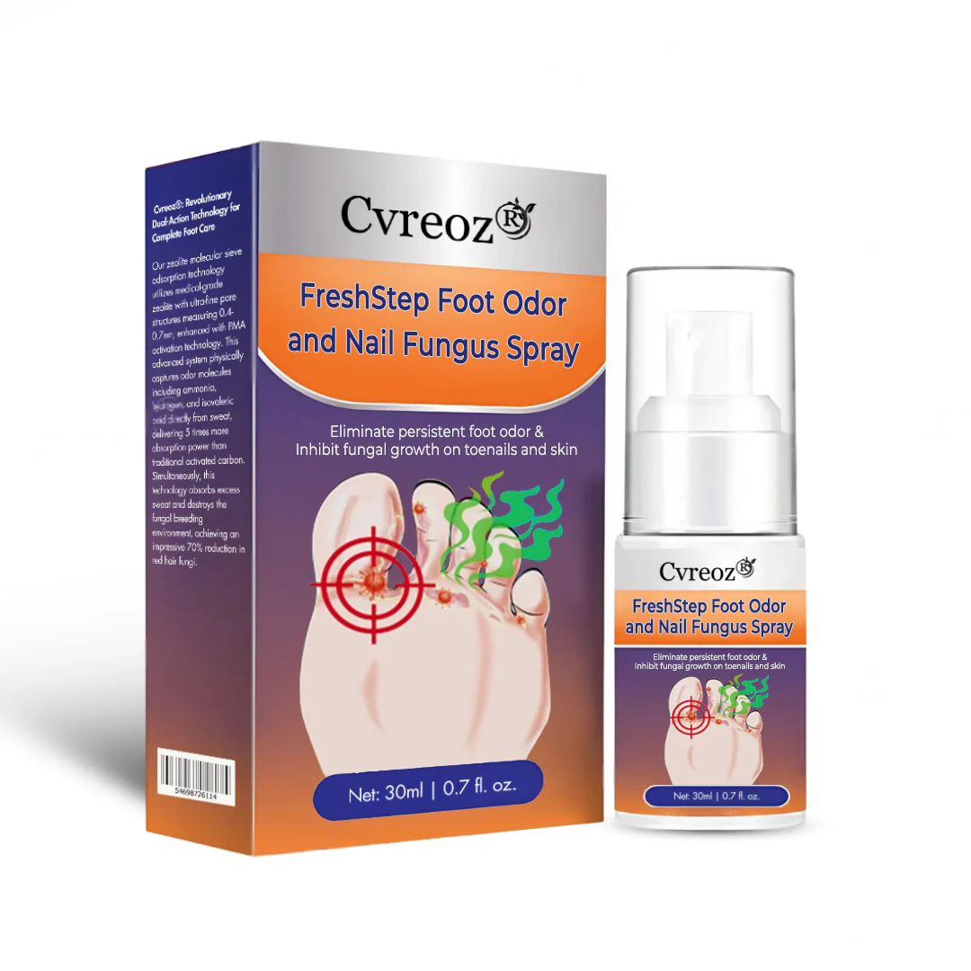 Cvreoz® FreshStep Foot Odor and Nail Fungus Spray 7 Cvreoz® FreshStep Foot Odor and Nail Fungus Spray - Image 7