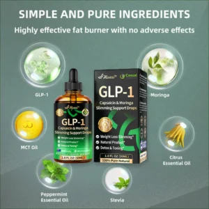 Honxi® ✨GLP-1 Capsaicin & Moringa Slimming Support Drops 26 Honxi® ✨GLP-1 Capsaicin & Moringa Slimming Support Drops
