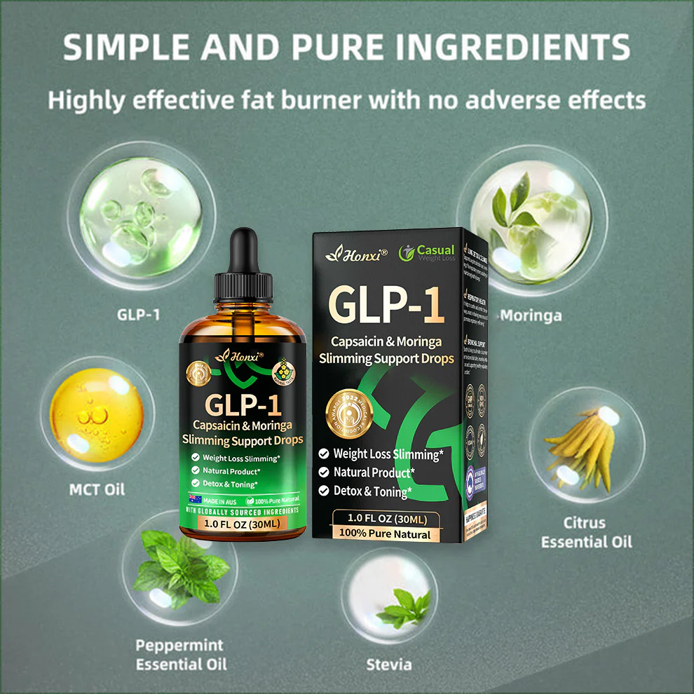 Honxi® ✨GLP-1 Capsaicin & Moringa Slimming Support Drops 12 Honxi® ✨GLP-1 Capsaicin & Moringa Slimming Support Drops - Image 12