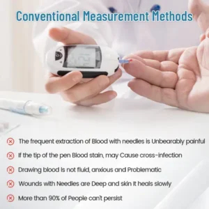 Oveallgo™ Glucosense Non-lnvasive Laser Blood Glucose Meter