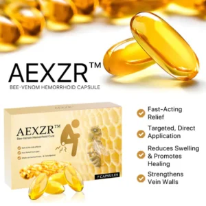 AEXZR™ Bee-Venom Hemorrhoid Capsule 6 AEXZR™ Bee-Venom Hemorrhoid Capsule
