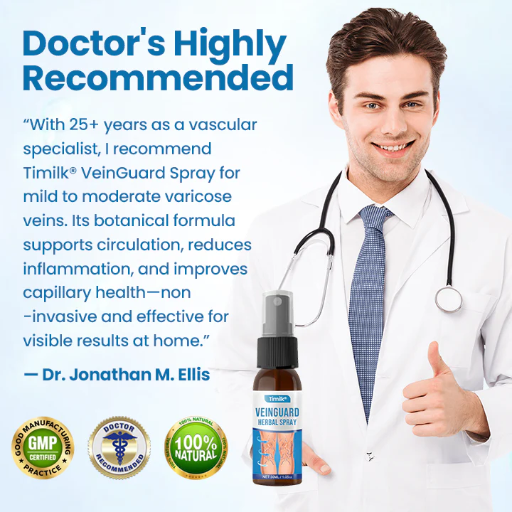 Timilk® VeinGuard Herbal Spray 7 Timilk® VeinGuard Herbal Spray