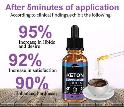 Raindew® Ketontillskott droppar 4 Raindew® Ketontillskott droppar