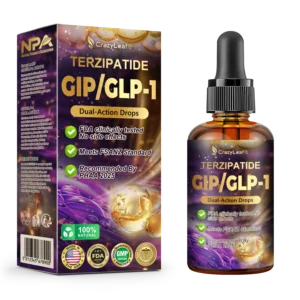 CrazyLeaf® Tirzepatide GIP/GLP-1 Dual-Action Slimming & Health Boost Drops