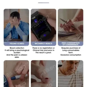 Hermsa™ Precision Noninvasive Bluetooth Blood Glucose and Ketone Testing Medical Device + Exclusive Gift 12 Hermsa™ Precision Noninvasive Bluetooth Blood Glucose and Ketone Testing Medical Device + Exclusive Gift