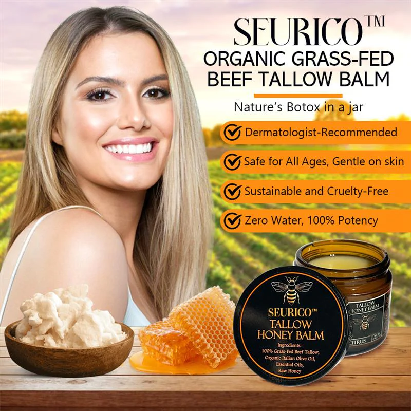 Seurico™ Organic Grass-Fed Beef Tallow Balm 1 Seurico™ Organic Grass-Fed Beef Tallow Balm