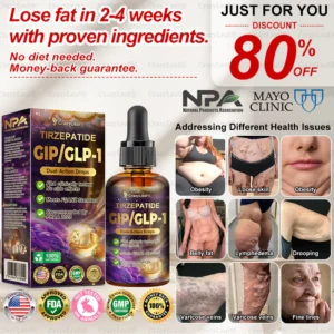 CrazyLeaf® Tirzepatide GIP/GLP-1 Dual-Action 30 CrazyLeaf® Tirzepatide GIP/GLP-1 Dual-Action