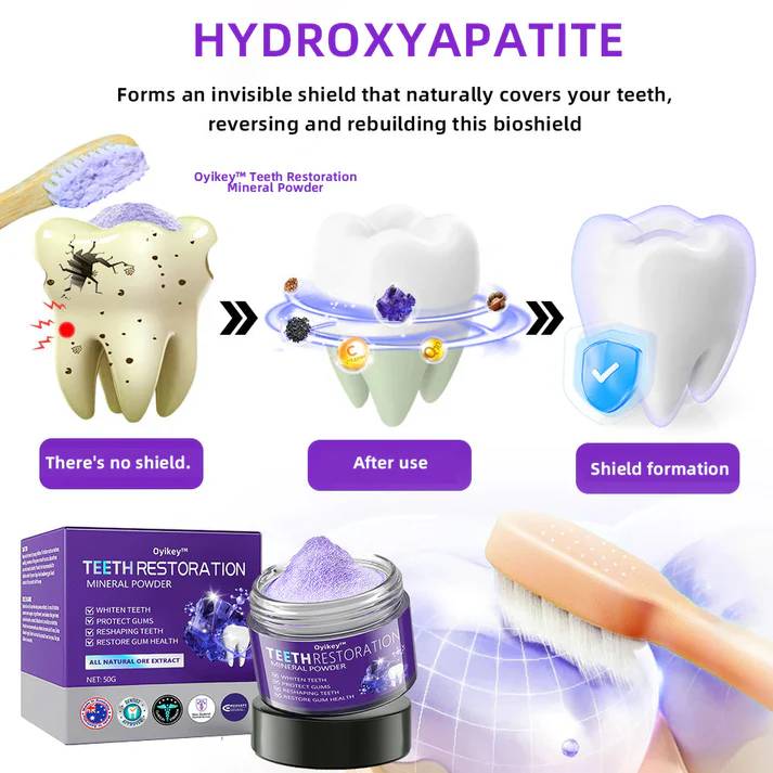 Oyikey™ TeethRestoration Mineral Powder 8 Oyikey™ TeethRestoration Mineral Powder