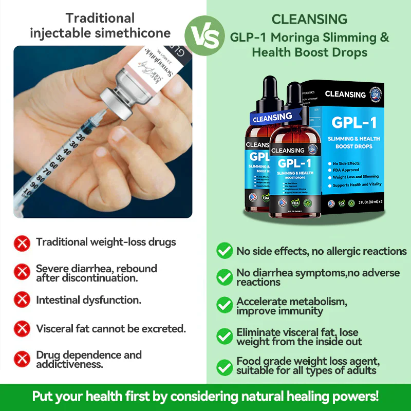 Cleansing® GLP-1 Moringa Slimming & Health Boost Drops 9 Cleansing® GLP-1 Moringa Slimming & Health Boost Drops - Image 9