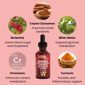 Berberine Cinnamon Blood Sugar Regulator