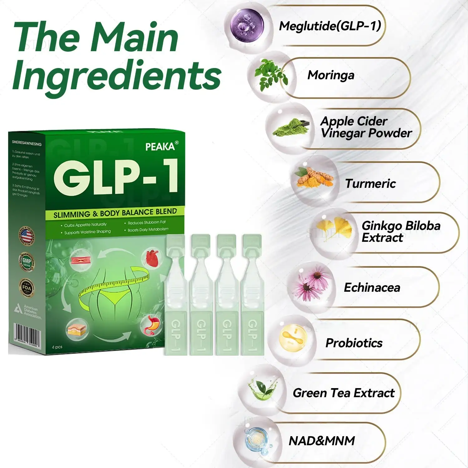 PEAKA® GLP-1 Weight Loss Oral Solution 8 PEAKA® GLP-1 Weight Loss Oral Solution - Image 8