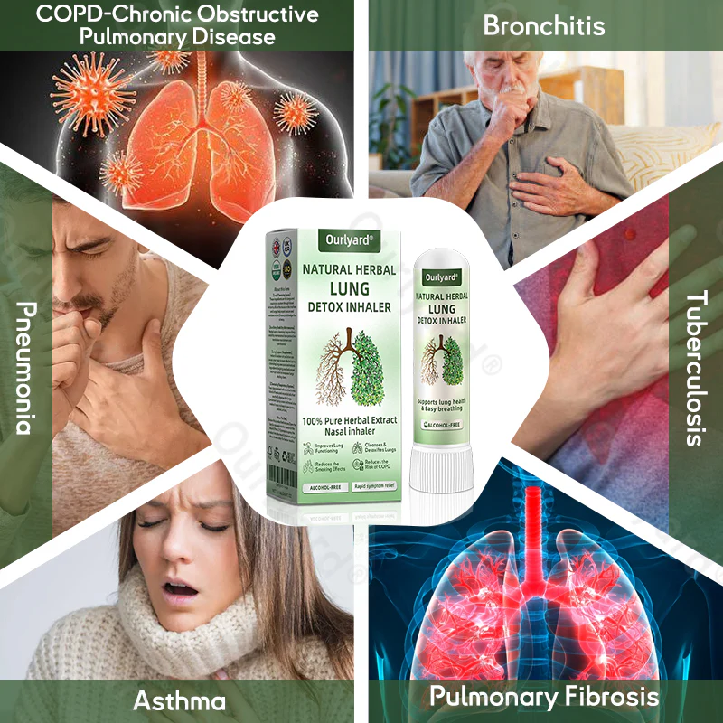 Ourlyard® Natural Herbal Lung Detox Inhaler 10 Ourlyard® Natural Herbal Lung Detox Inhaler - Image 10
