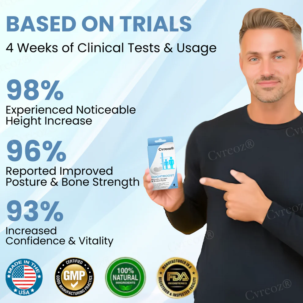 Cvreoz®HeightBoost MicroPin Growth & Stretch Patch 2 Cvreoz®HeightBoost MicroPin Growth & Stretch Patch