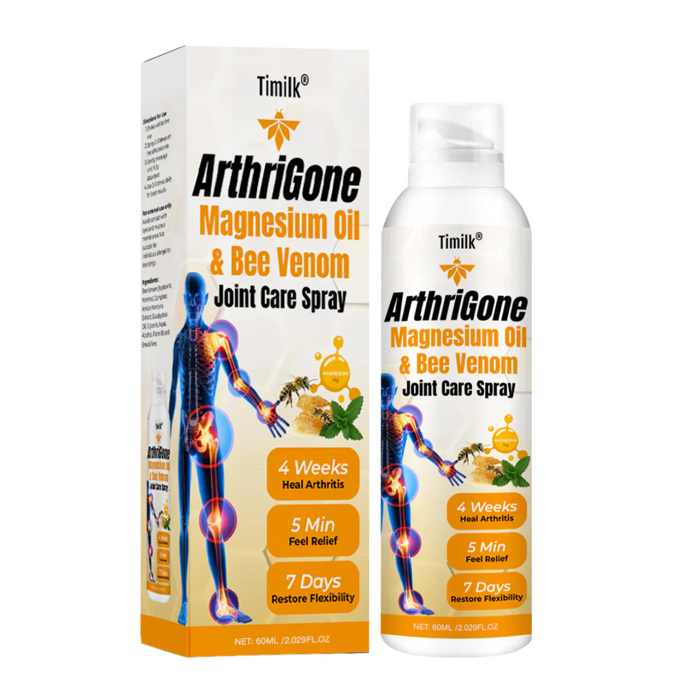 ArthriGone Magnesium Oil & Bee Venom Joint Care Spray 1 ArthriGone Magnesium Oil & Bee Venom Joint Care Spray