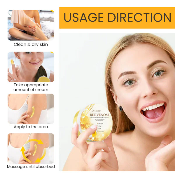 Cvreoz® Bee Venom Skin Treatment Cream 6 Cvreoz® Bee Venom Skin Treatment Cream