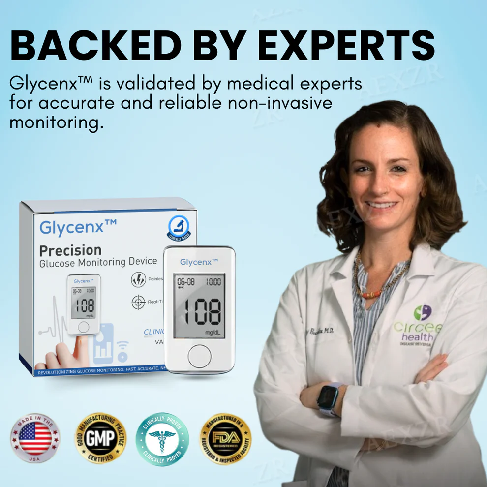 Glycenx™ Precision Glucose Monitoring Device 4 Glycenx™ Precision Glucose Monitoring Device