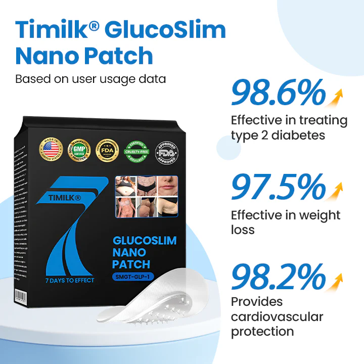 Timilk® GlucoSlim Nano Patch — Slimming and Firming, Supports Blood Sugar Management, Injection-Free, Visible Results in 7 Days! 5 Timilk® GlucoSlim Nano Patch — Slimming and Firming, Supports Blood Sugar Management, Injection-Free, Visible Results in 7 Days! - Image 5