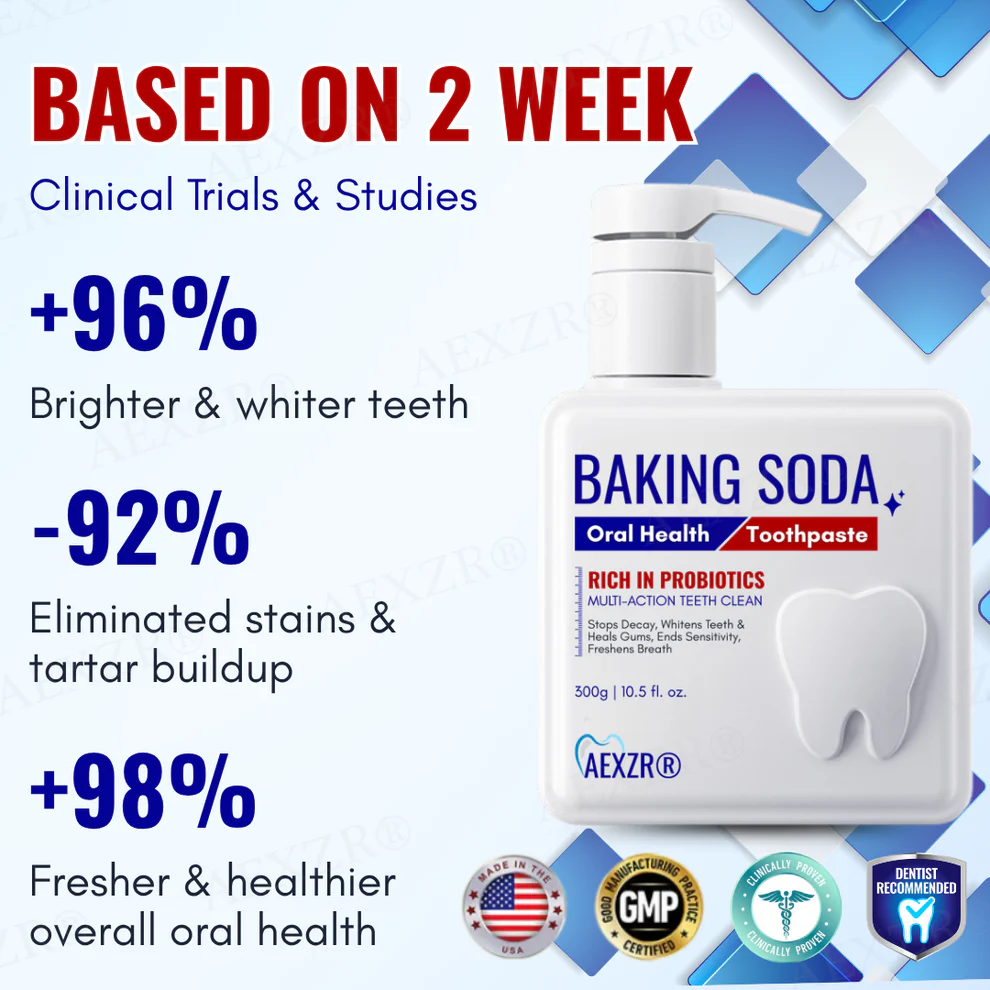 AEXZR® Baking Soda Oral Health Toothpaste 2 AEXZR® Baking Soda Oral Health Toothpaste