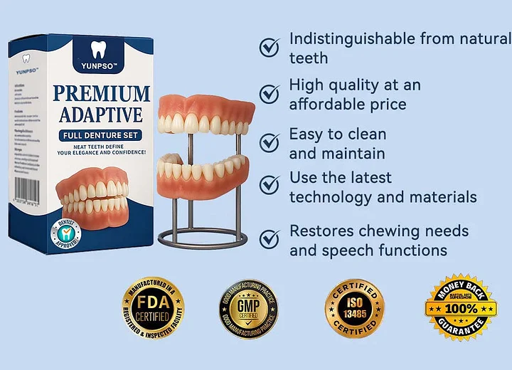 YUNPSO™– Premium Adaptive Dentures 10 YUNPSO™– Premium Adaptive Dentures