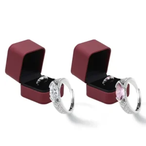 Histone Magnetic Moissanite Diamond Ring