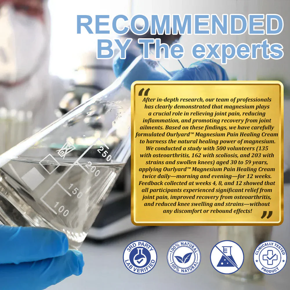 Ourlyard™ Official Store: Magnesium Pain Healing Bone Cream 12 Ourlyard™ Official Store: Magnesium Pain Healing Bone Cream