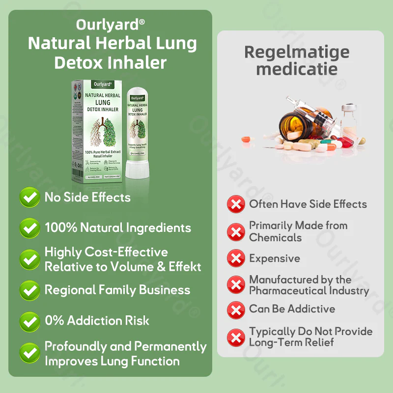 Ourlyard® Natural Herbal Lung Detox Inhaler 6 Ourlyard® Natural Herbal Lung Detox Inhaler - Image 6