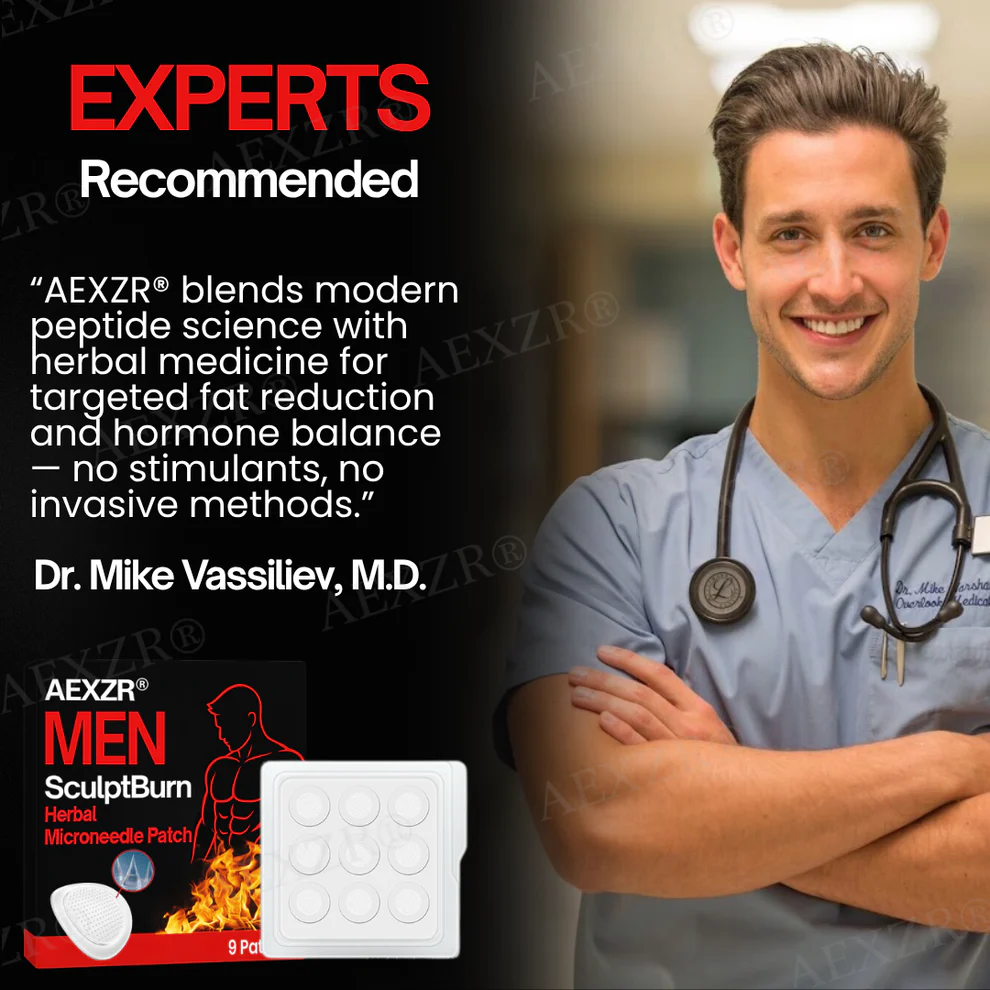 AEXZR® Men SculptBurn Herbal Microneedle Patch 5 AEXZR® Men SculptBurn Herbal Microneedle Patch