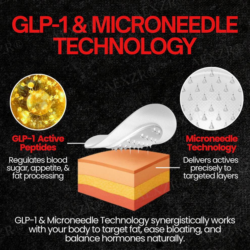 AEXZR® Men SculptBurn Herbal Microneedle Patch 6 AEXZR® Men SculptBurn Herbal Microneedle Patch