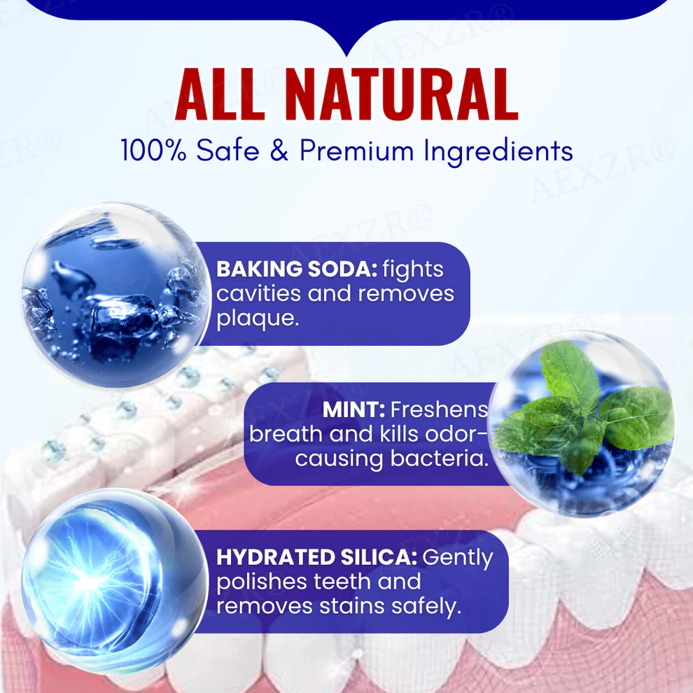 AEXZR® Baking Soda Oral Health Toothpaste 4 AEXZR® Baking Soda Oral Health Toothpaste