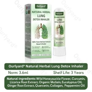 Ourlyard® Natural Herbal Lung Detox Inhaler 16 Ourlyard® Natural Herbal Lung Detox Inhaler