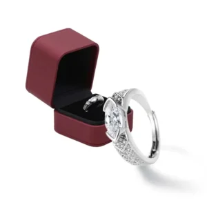 Histone Magnetic Moissanite Diamond Ring