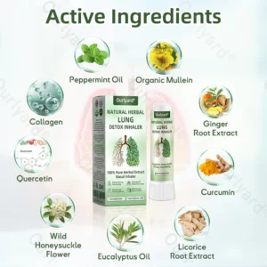 Ourlyard® Natural Herbal Lung Detox Inhaler 15 Ourlyard® Natural Herbal Lung Detox Inhaler
