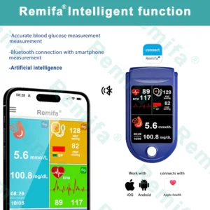 Remifa® GLUCOSENSE Non-Invasive Health Monitor 12 Remifa® GLUCOSENSE Non-Invasive Health Monitor