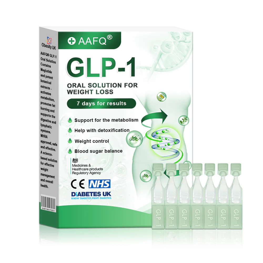 AAFQ® GLP-1 Weight Loss Oral Solution 1 AAFQ® GLP-1 Weight Loss Oral Solution – Obesity, Cardiovascular Disease, Diabetes, Sleep Apnea, Joint Problems and More