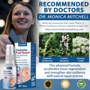 ATTDX® Diabetes Foot Guard Fast Recovery Spray 15 ATTDX® Diabetes Foot Guard Fast Recovery Spray